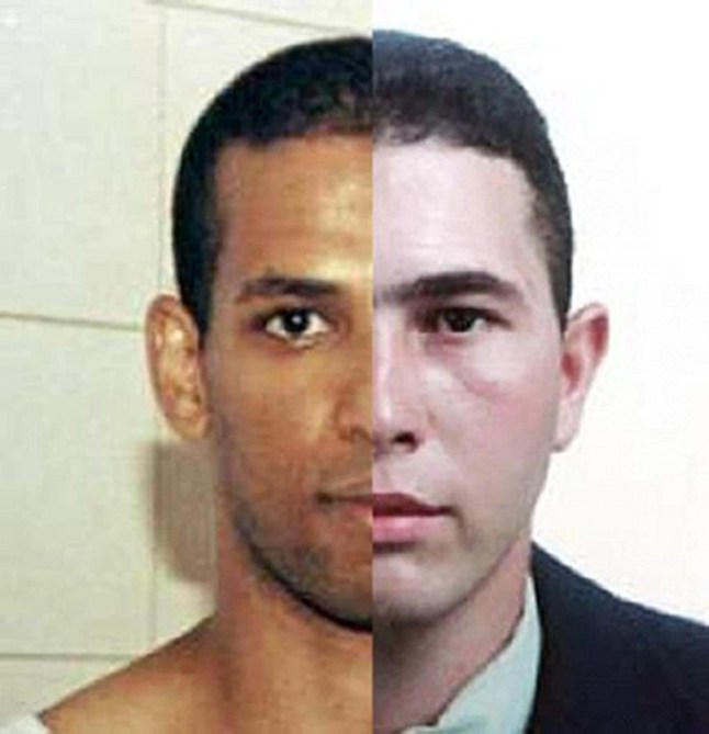 Metropolitan Police handout composite image of July 21 bomber Hussain Osman, left, and Jean Charles de Menezes, who was shot dead by police at Stockwell Station. PRESS ASSOCIATION Photo. The photo was shown to the jury today at the Old Bailey where the Metropolitan Police is on trial over allegations that it breached health and safety law by exposing the public, including Mr de Menezes to risk, on July 22 2005. See PA story COURTS Menezes