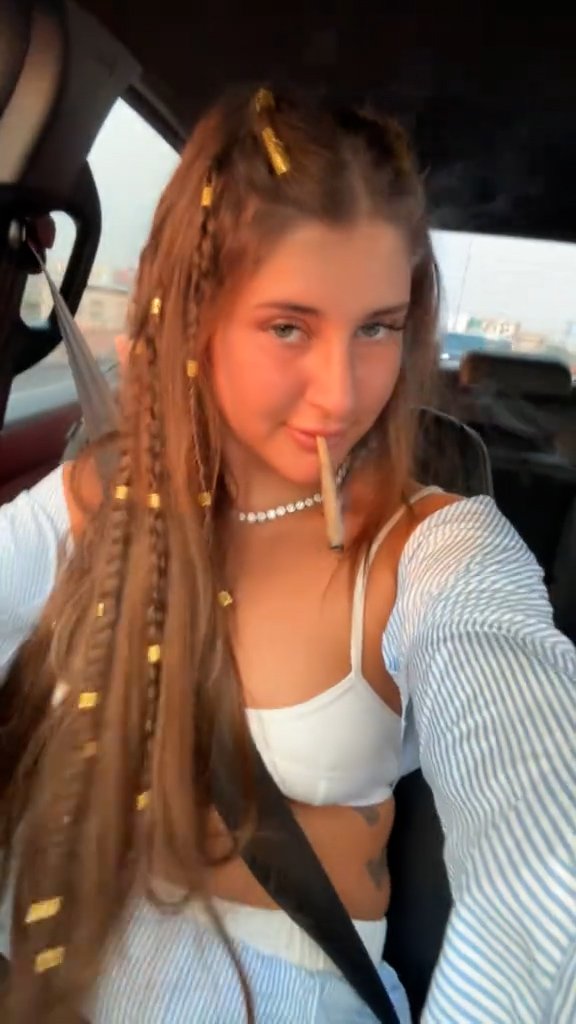 UNCL GRABS: Bella May vids Credit: TikTok/bellamay.xx British woman Bella May Culley , 19, has been detained at Tbilisi airport in Georgia on suspicion of carrying 14kg of cannabis, which could lead to 20 years in jail or even a life sentence, according to the country's Interior Ministry.