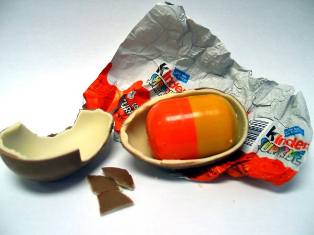Mandatory Credit: Photo by Sam Tinson/REX/Shutterstock (429693f) KINDER SURPRISE KINDER SURPRISE - 2003