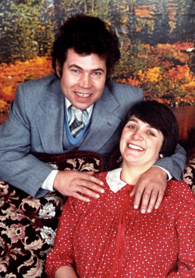 HANDOUT - Serial killers Fred and Rosemary West.